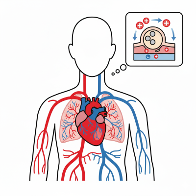 酸素と血液循環を考えた整体施術のイメージ